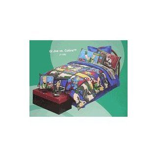 Gi Joe Vs Cobra Juvenile Full Bed in a Bag(comforter, Sheet Set, Bedskirt)   Childrens Bed In A Bag
