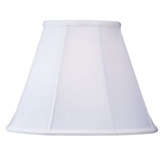 Livex Lighting Shantung Silk Empire Lamp Shade in White