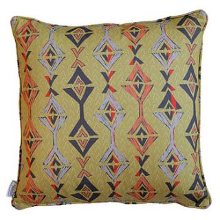 aztec cushion by natasha lawless design