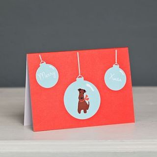 irish terrier christmas card by forever foxed