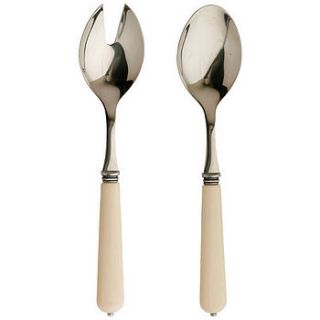 french bistro style serving spoons by lytton and lily vintage home & garden