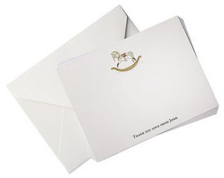 personalised thank you cards & envelopes by honey tree publishing