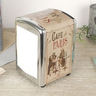 cafe de paris napkin dispenser by dibor