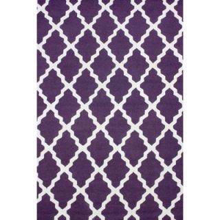 nuLOOM Moderna Purple Moroccan Trellis Rug
