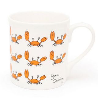 'little crab' mug by gone crabbing limited