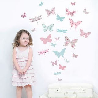 butterfly wall stickers by koko kids