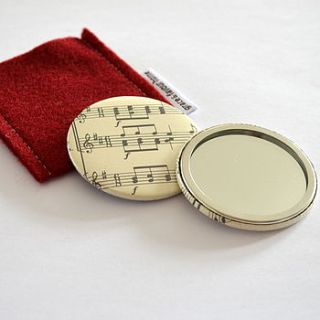 vintage music mirror by grace & favour home