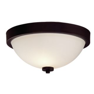 Canarm Quincy 2 Light Flush Mount