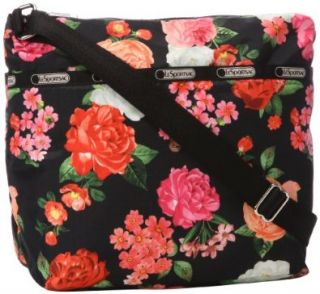 LeSportsac Small Cleo Messenger Bag,Cross My Heart,One Size Shoes