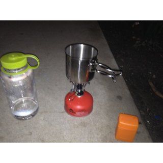 GSI Outdoors Glacier Stainless Bottle Cup/Pot  Camping Coffee And Tea Pots  Sports & Outdoors