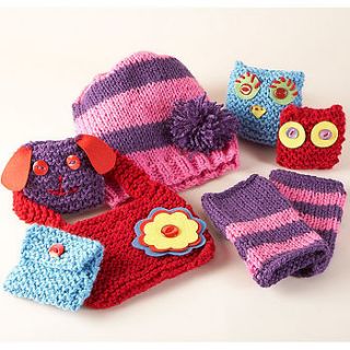 learn to knit kit by crafts4kids