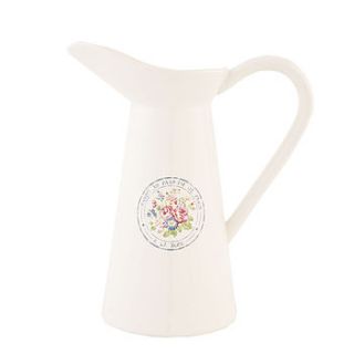 french a la rose pitcher jug by country touches
