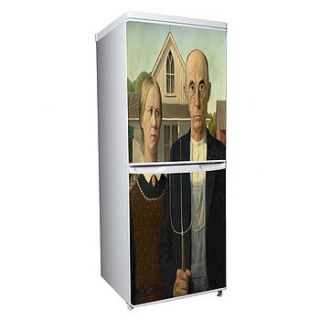 grant wood vinyl refrigerator cover by vinyl revolution