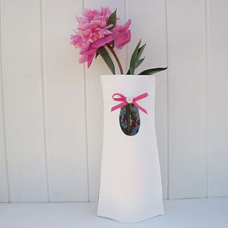 inside out vase cover by the cotton potter