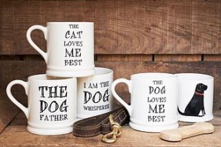 'i am the dog whisperer' mug by sweet william designs
