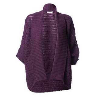 shawl neck merino wool cardigan by bibico