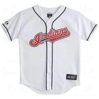 Majestic Athletic Cleveland Indians Blank Replica Home Jersey  Sports & Outdoors