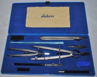 Pickett Drawing Drafting Tool Set #1502 in Plastic Case  Other Products  