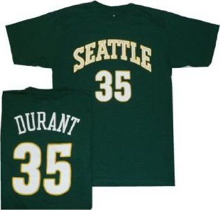 Seattle SuperSonics Kevin Durant Throwback Adidas T Shirt  Sporting Goods  Sports & Outdoors