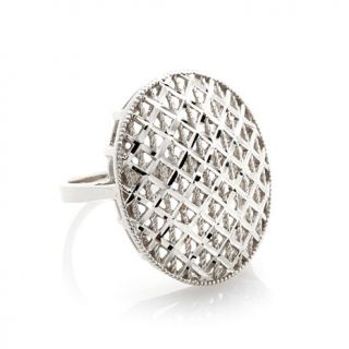 Michael Anthony Jewelry® 10K Diamond Cut Oval Ring