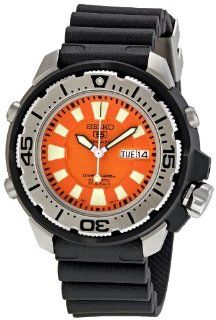 Seiko Men's SKZ249K1 Seiko 5 Black Dial Watch Seiko Watches