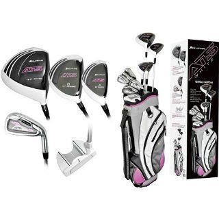 Orlimar 2013 Sport ATS White Full Set Right 10 Clubs + 1 Cart Bag  Golf Club Complete Sets  Sports & Outdoors