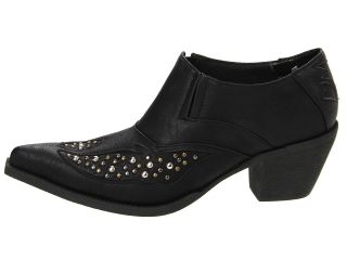 Roper Vintage Studded Shoe Boot Black