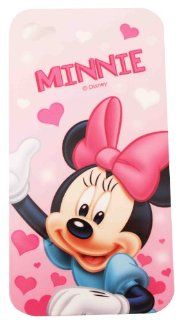 BUKIT CELL Disney � Minnie Mouse HARD BACK PIECE Faceplate Protector Case Cover (Minnie with Pink Hearts CS) for Apple iPhone 4S / 4G / 4 (Fits any carrier AT&T, VERIZON AND SPRINT) + Free WirelessGeeks247 Metallic Detachable Touch Screen STYLUS PEN wi
