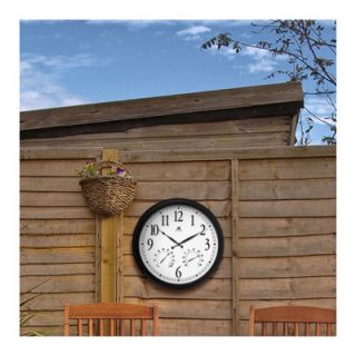 Infinity Instruments The Definitive Outdoor Atomic Wall Clock with