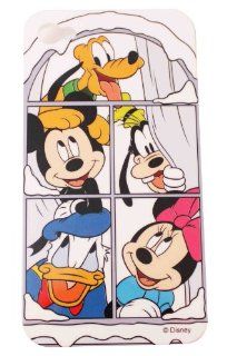 BUKIT CELL Disney � Mickey Minnie Donald Goofy Pluto HARD BACK PIECE Faceplate Protector Case Cover (Disney Family CS) for Apple iPhone 4S / 4G / 4 (Fits any carrier AT&T, VERIZON AND SPRINT) + Free WirelessGeeks247 Metallic Detachable Touch Screen STY