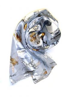 mixed breed dog ladies scarves by hannah makes things