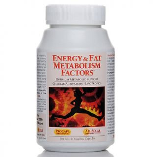 Andrew Lessman Energy, Fat Metabolism Factors Supplements   180 Caps