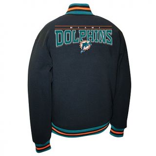 Miami Dolphins NFL Hardknock Fleece Zip Up Jacket