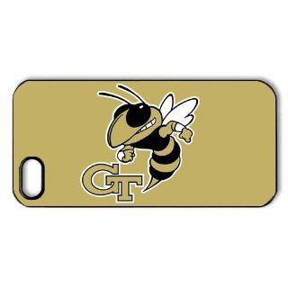 NCAA Georgia Tech Yellow Jackets Slim one piece Custom Case Cover for Iphone 5 / Iphone 5s   1311822 Cell Phones & Accessories