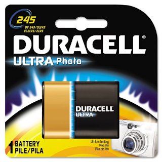 Duracell Products   Duracell   Ultra High Power Lithium Battery, 245, 6V   Sold As 1 Each   Latest advance in primary battery technology.   Lightweight, compact, high performance power source.   High density, long lasting and reliable. Health & Person