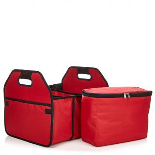 Collapsible Trunk Organizer with Insulated Cooler