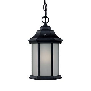 Craftsman Energy Star Collection Hanging Lantern 1 light Outdoor Matte Black Light Fixture Acclaim Other Outdoor Lighting