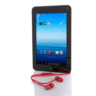 HP Slate 7 Plus 7" HD Quad Core 8GB Android Tablet with urBeats™ Earphone