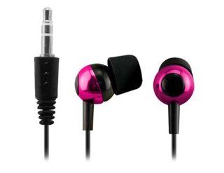 Sentry HO243 Micro Buds 8mm Stereo Earbuds, Pink Electronics
