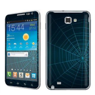 Samsung Galaxy Note i717 AT&T Decal Vinyl Skin SSi717 X244 Spider Web T5   By SkinGuardz Cell Phones & Accessories