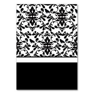 Black & White Wedding Invitation Card Inserts Business Card Templates