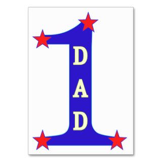 Number #1 Dad Business Card Template
