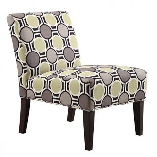 Home Origin Waverly Slipper Chair   Mod Circles Pattern