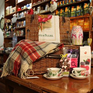 tea coffee chocolate 'the duchess' hamper by jones and jones of berwick upon tweed