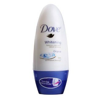 Dove Whitening Antiperspirant Deodorant Roll on Original (3 Roll Ons) Health & Personal Care