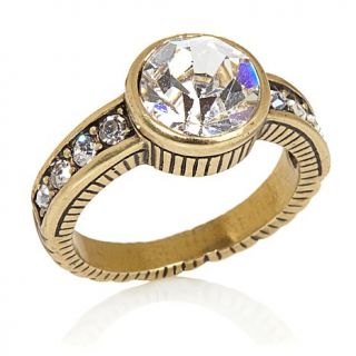 Heidi Daus "An Affair to Remember" Crystal Solitaire Ring