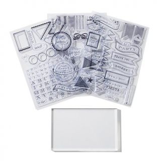 Anna Griffin® Banners Clear Stamp Kit