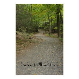 Talcott Mountain Hiking Trail Poster