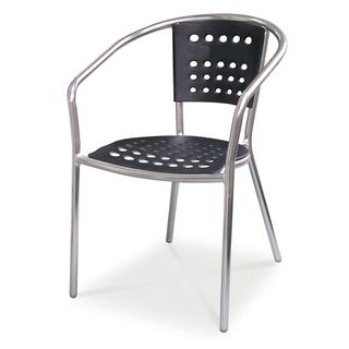Mykonos Indoor/ Outdoor Resin Stackable Arm Chair Dining Chairs