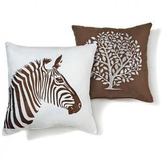 Vern Yip Home Zebra Decorative Pillow Pair